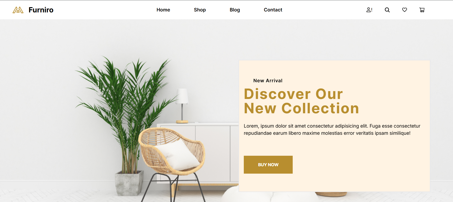 E-Commerce App on Furniture