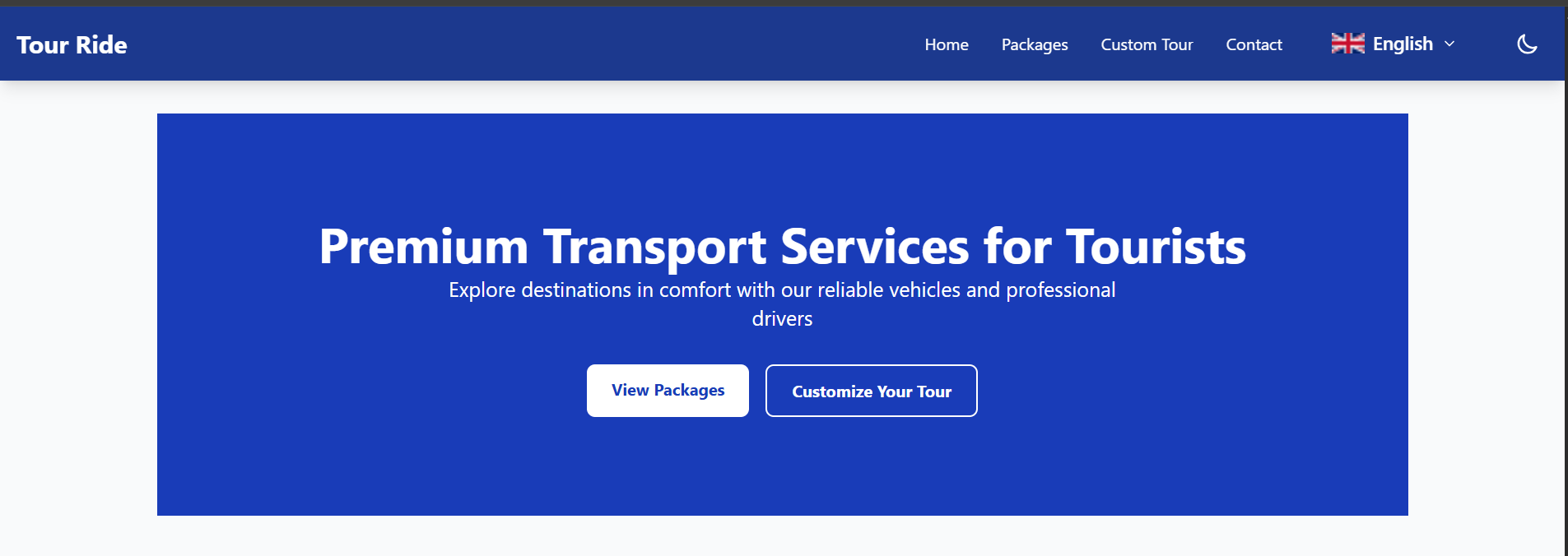 Travel Services App